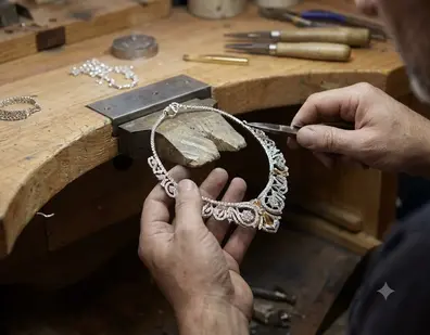Jewellery Hat handcrafted jewellery story
